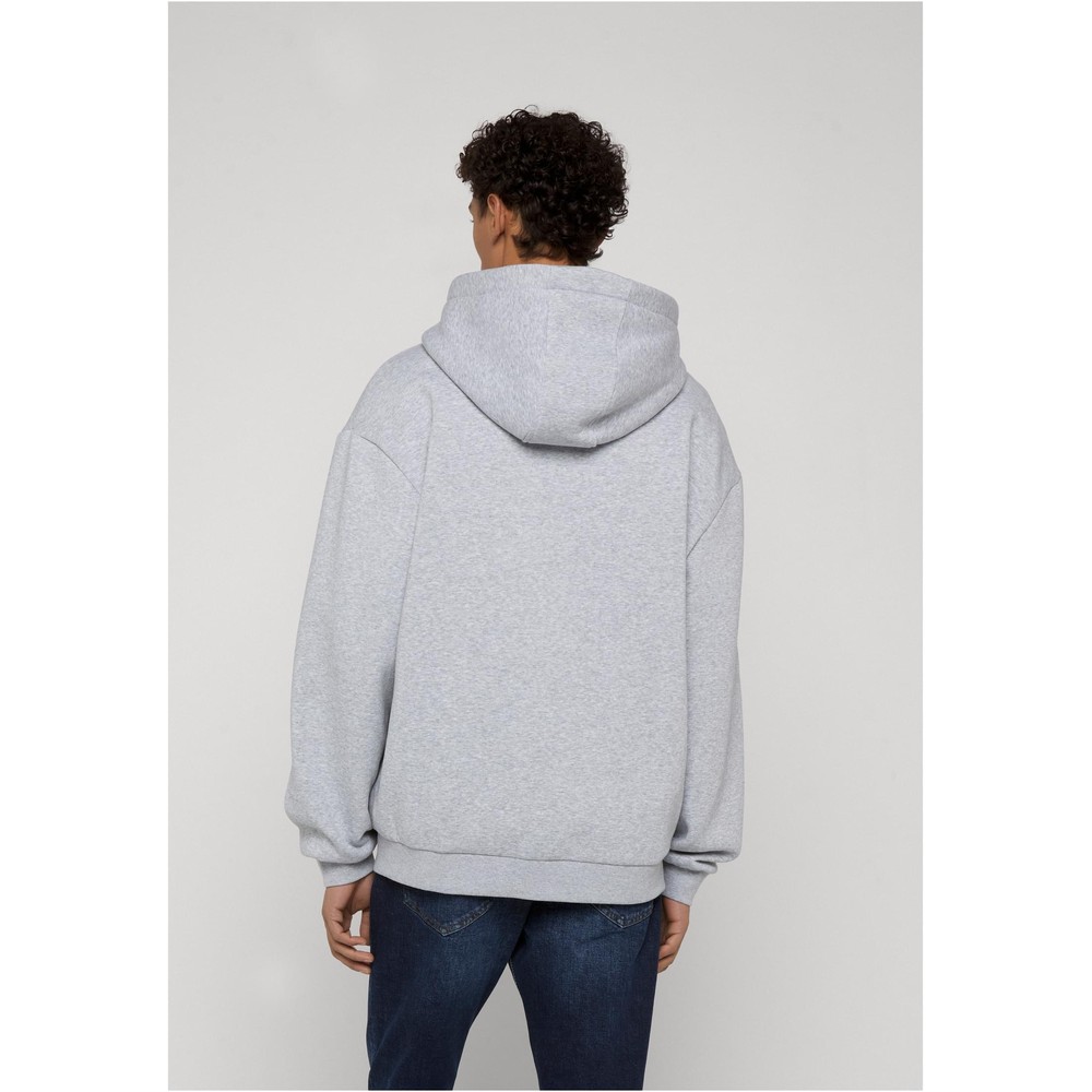 Urban Classics - Fluffy Vest met capuchon - Grijs